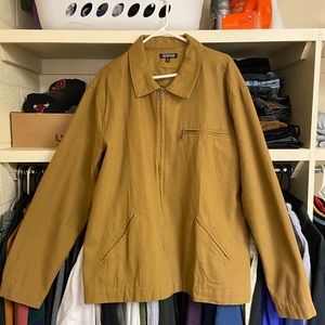 Khaki Canvas Workwear Jacket